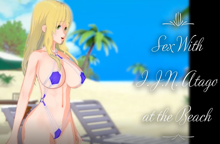 Sex with I.J.N. Atago at the Beach