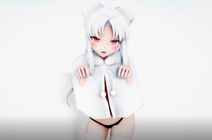 白レンでパパラブアピールダンス