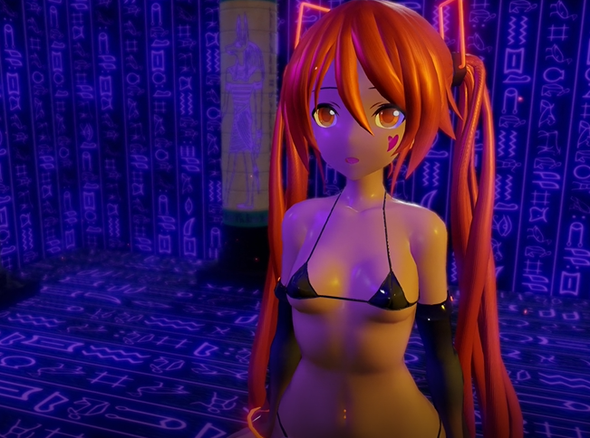 Halloween Miku MC Masturbation