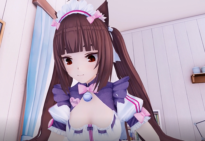 朝寝ている間にマスターをいたずら