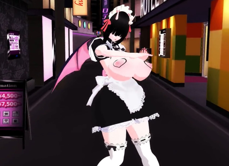 メカクレサキュバスで恋愛デコレート