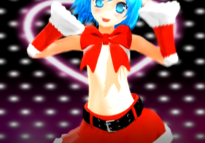 猫サンタチルノで好き雪