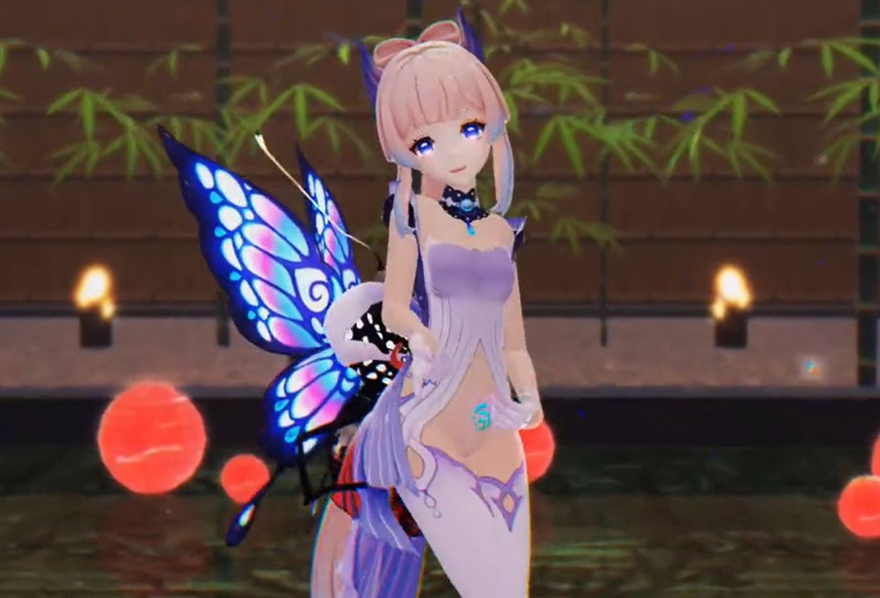 (Genshin Impact) Kokomi x Butterfly - Sparkling
