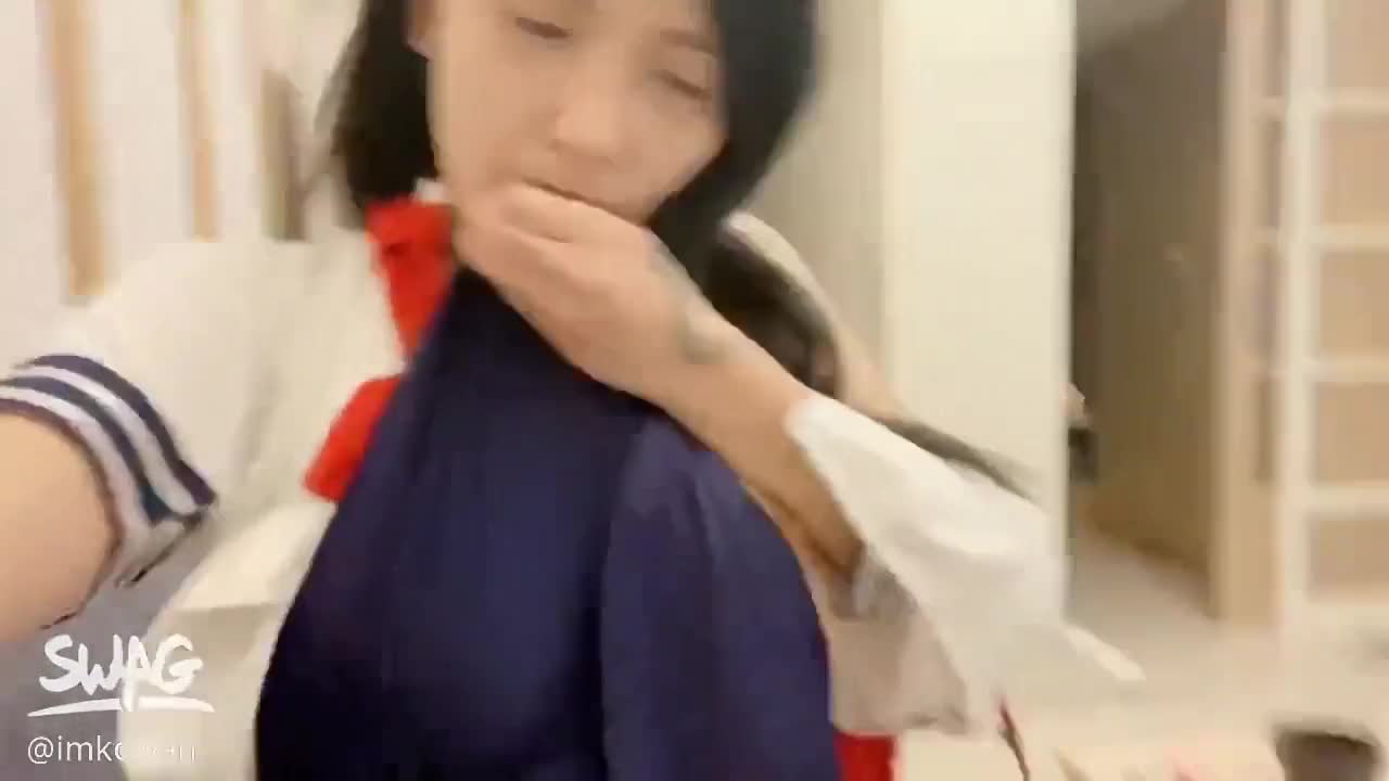 Cute schoolgirl daily sex creampie