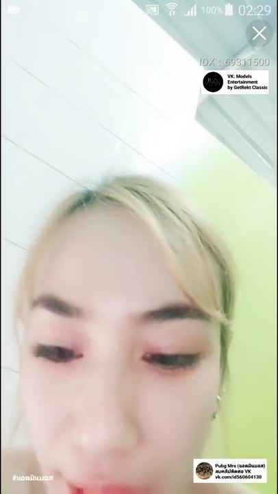 (ไลฟ์สด) น้องรัน ช่วยตัวเองในห้องน้ำปั้ม